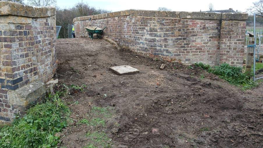 The work at Whitminster Bridge. PHOTO: CCT