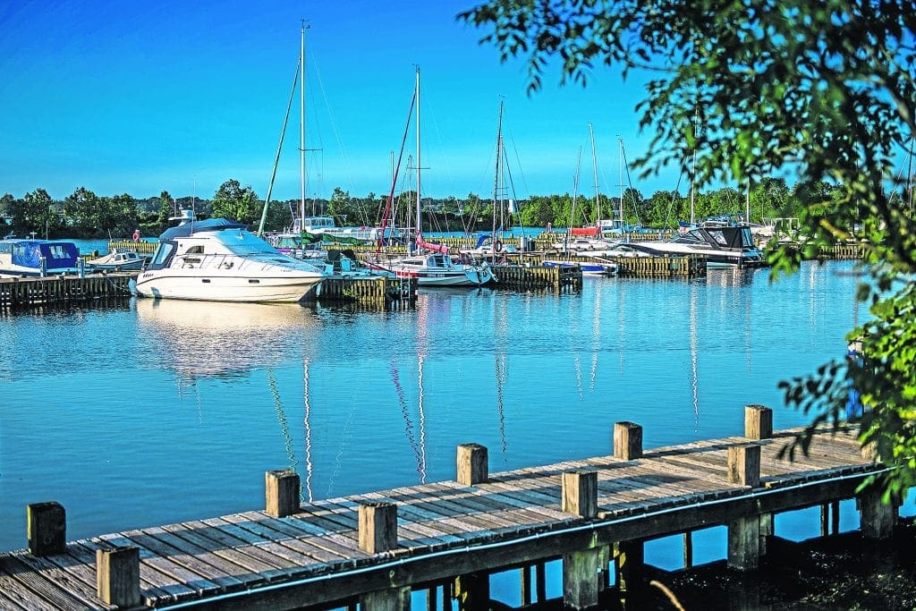 Ballyronan marina. PHOTOS: LOUGH NEAGH PARTNERSHIP UNLESS OTHERWISE INDICATED
