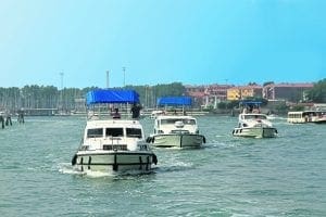 New this year is travelling by flotilla into the Venetian lagoon and holidays for single travellers. PHOTO: LE BOAT