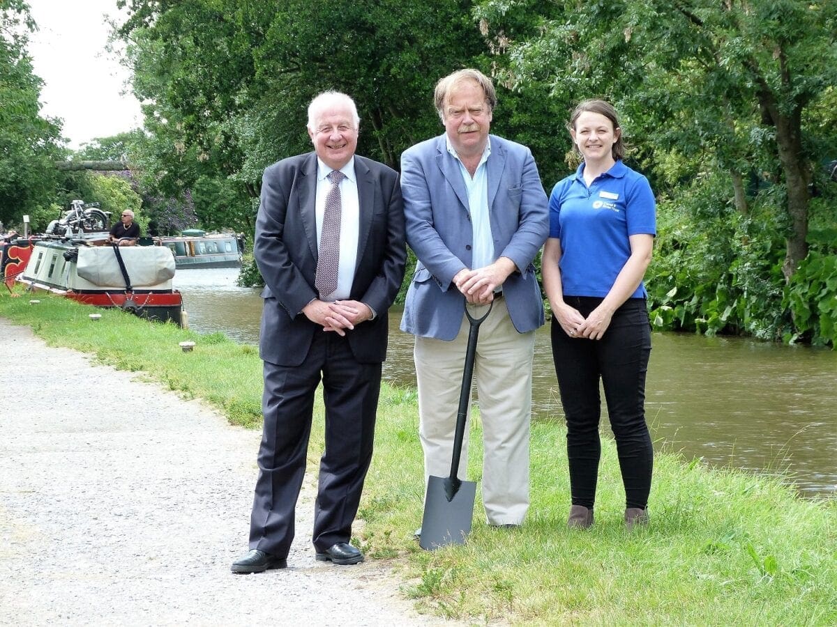 Skipton Towpath Improvements Begin - low res
