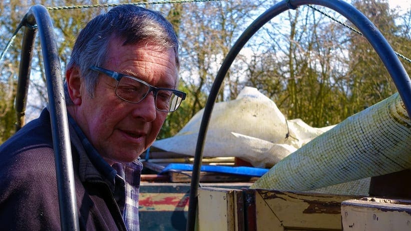 Roger White on the Stern of Berkhamstead