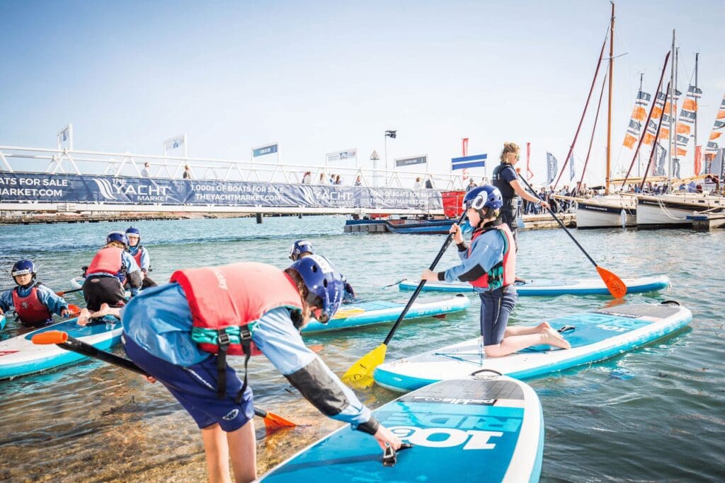 Southampton Boat Show on-the-water-activities