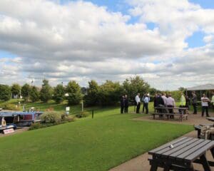 Overwater Marina and Aqueduct Marina came together to co-host the Midlands-based event that celebrated the TYHA Gold Anchor award scheme.
