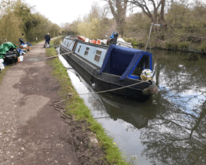 Between locks 57 and 58 on the Grand Union Canal at Berkhamstead