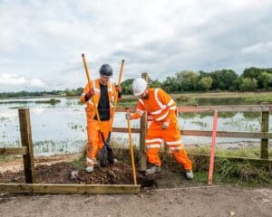 Earlswood Lakes work
