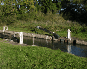 Lock left open