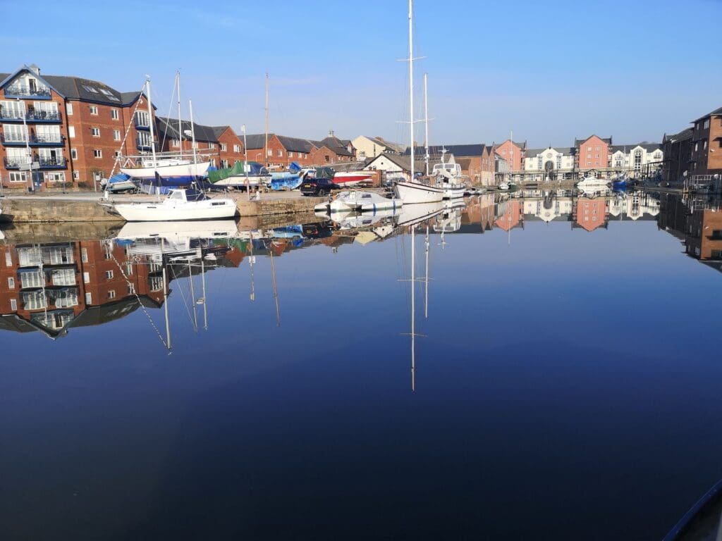 Exeter canal basin