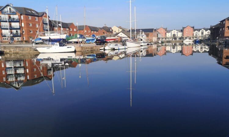 Exeter canal basin