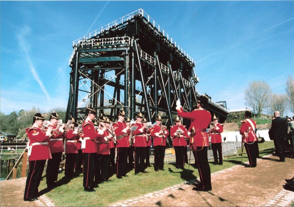 ABL opening 2002 with Army band LR