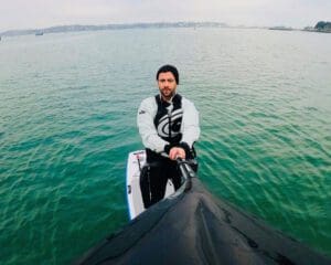David Haze, the nomadic paddler