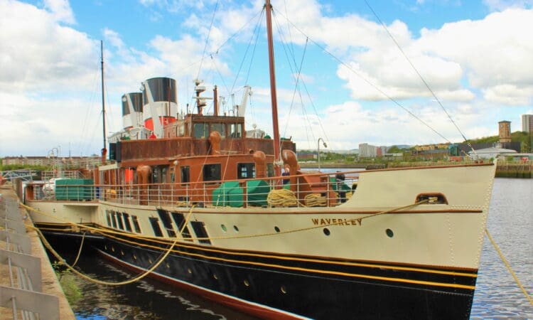 PS Waverley, the world’s last sea-going paddle steamer