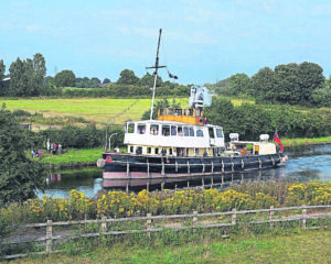 Danny on the River Weaver.