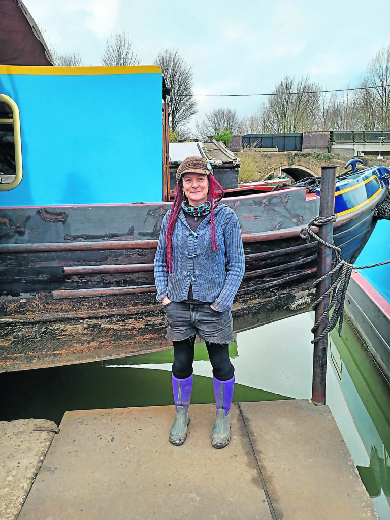 Sam Worrall splits her time between running a busy boatyard and championing boaters and travellers’ rights.