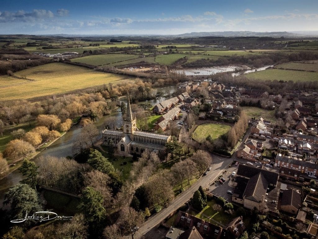 Photo credit: Looking Down Drone Services Photo caption: Shakespeare Marina, a short 15 minute walk to the town centre 