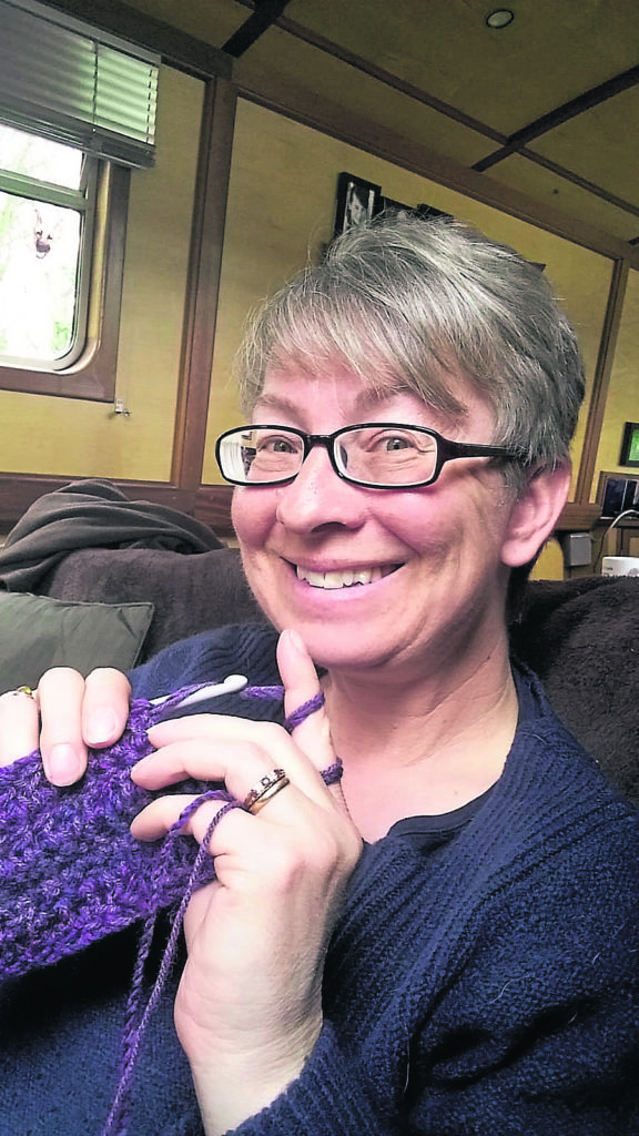 Janice Price taught herself how to crochet