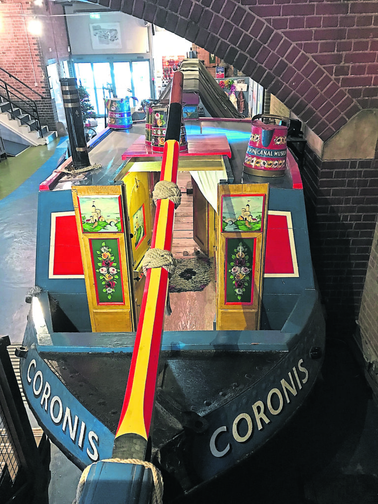 Looking down at Coronis from the raised platform.