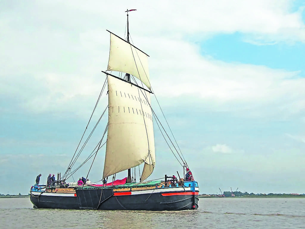Since the Humber Keel and Sloop Preservation Society purchased Comrade, many thousands of man-hours by a small group of volunteers have been spent on its restoration. It originally had sails, and a diesel engine was installed in the 1920s; society chairman Dave Turner said he is unsure how many of these engines survive today. PHOTO: HKSPS