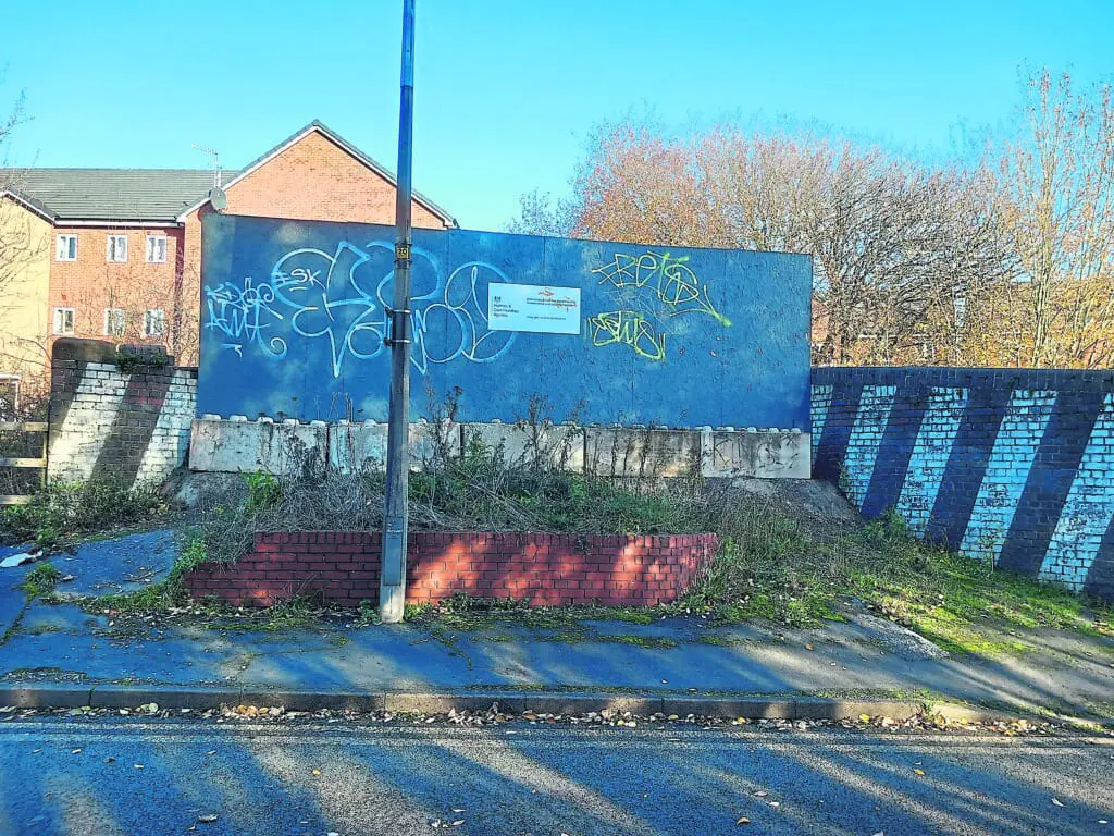 Wrights Bridge before it was made accessible again. PHOTO: CRT
