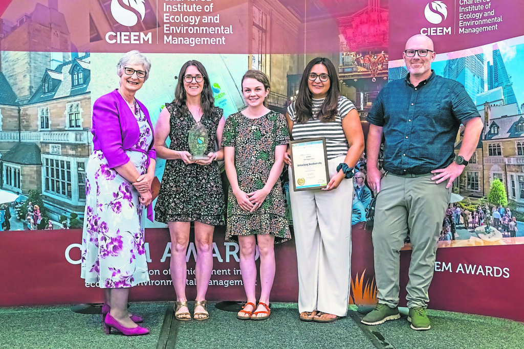 The Unlocking Biodiversity project in the West Midlands has won a prestigious award. PHOTO: CRT
