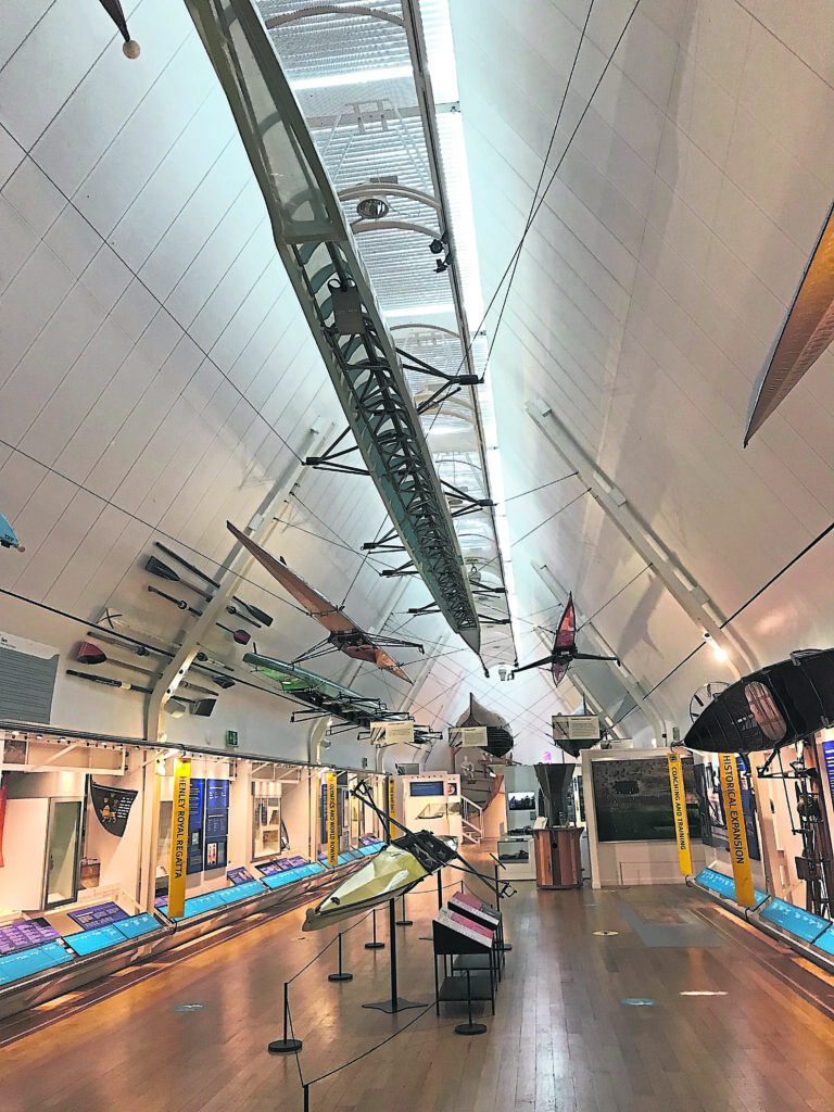 There’s lots to see in the Rowing Gallery. PHOTO: NICOLA LISLE

