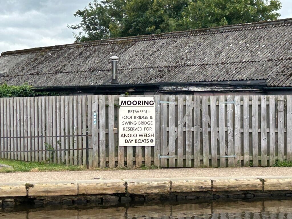 Signage at Trevor Basin. PHOTO: MICHAEL HAIG
