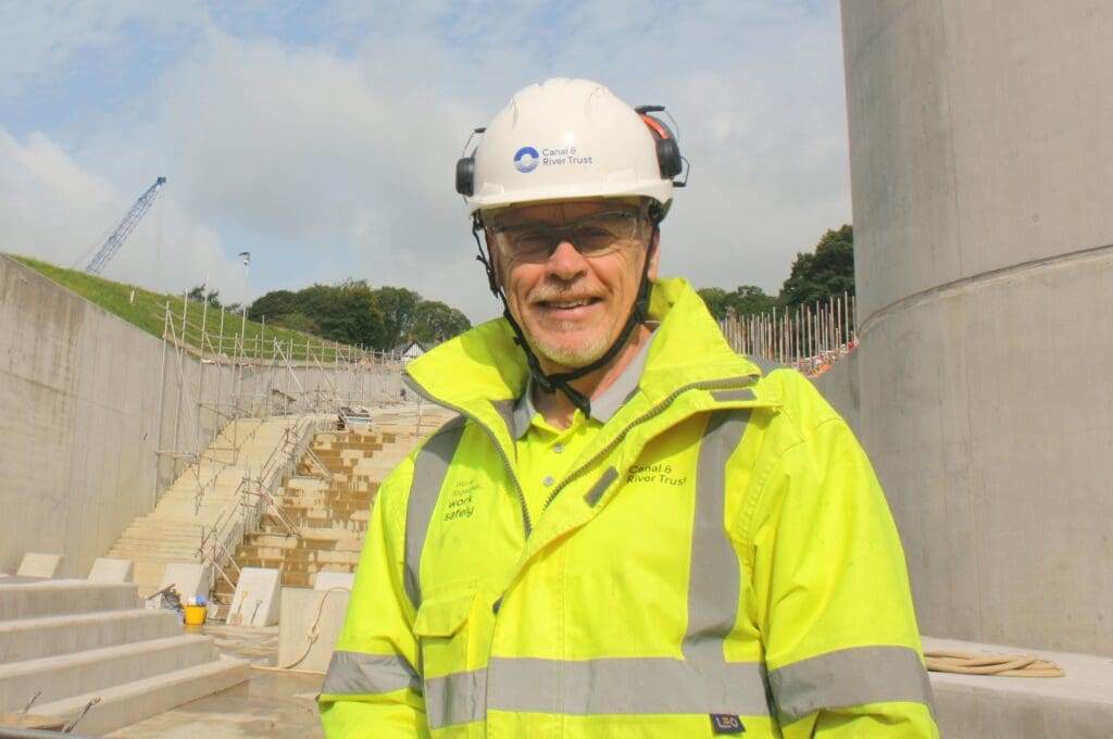 Toddbrook project manager Dilwyn Parry.