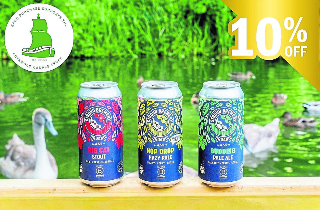 The CCT is collaborating with Stroud Brewery.