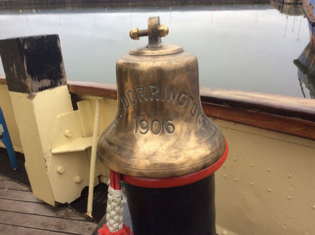 Historic tug’s bell rings again
